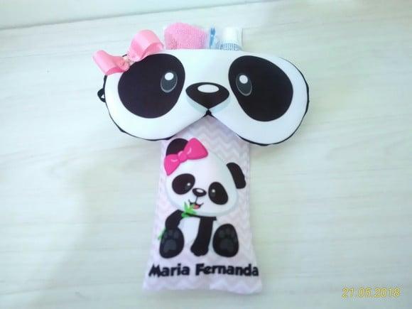 Kit Festa do Pijama Ursinha Panda