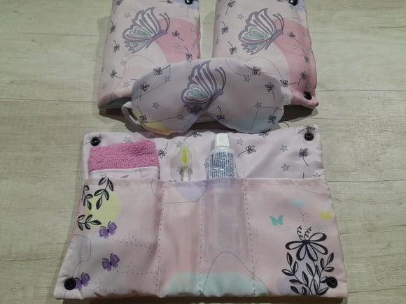 Kit Higiene Luxo Festa do Pijama Borboleta