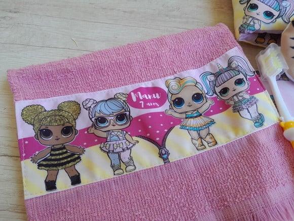 Kit Higiene Luxo Festa do Pijama Lol
