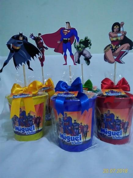 Kit Jardinagem Liga da Justiça