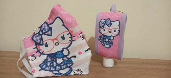 Kit Limpeza Pessoal Hello Kitty