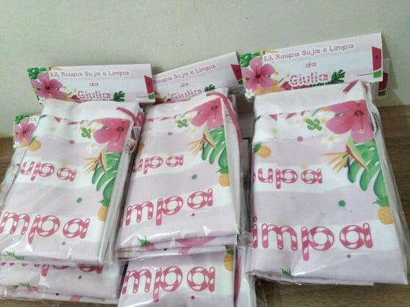 Kit Roupa Suja Roupa Limpa Festa Tropical