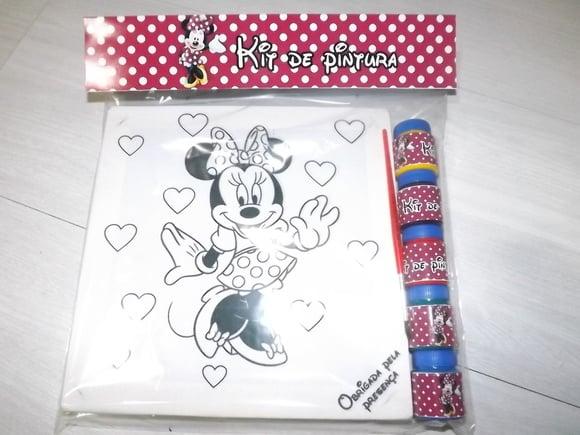Kit Tela de Pintura Minie com Lapela