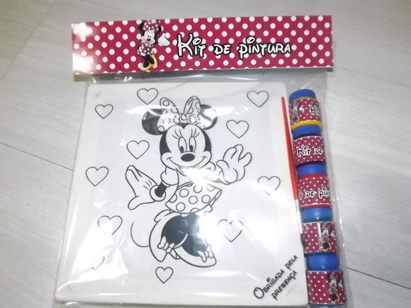 Kit Tela de Pintura Minie com Lapela
