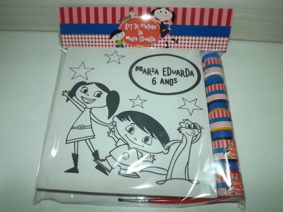 Kit Tela de Pintura O Show da Luna com Lapela