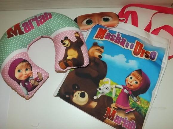 Kit Viagem A menina e o Urso