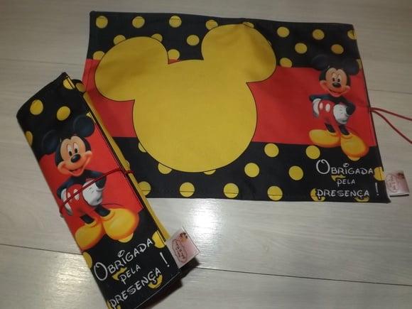 Lousa de Tecido Mickey