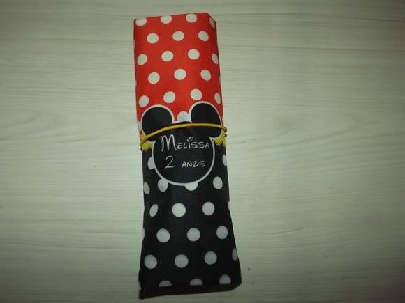 Lousa de Tecido Mickey e Minnie 22x32