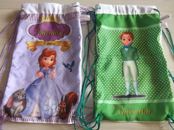 Mochila infantil - Princesinha Sofia
