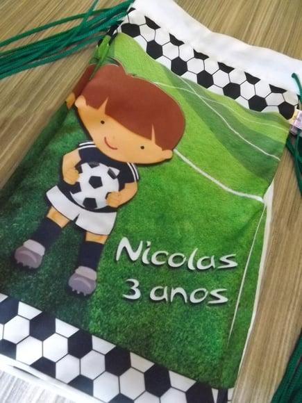 Mochila Infantil Futebol