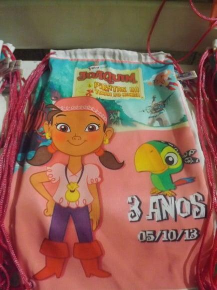 Mochila Infantil Jake e os Piratas