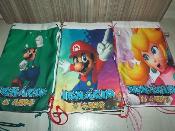Mochila infantil Luigi Mario Bross