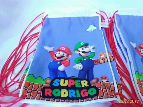 Mochila infantil Mario Bross