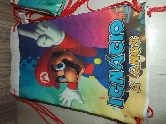 Mochila infantil Mario Bross