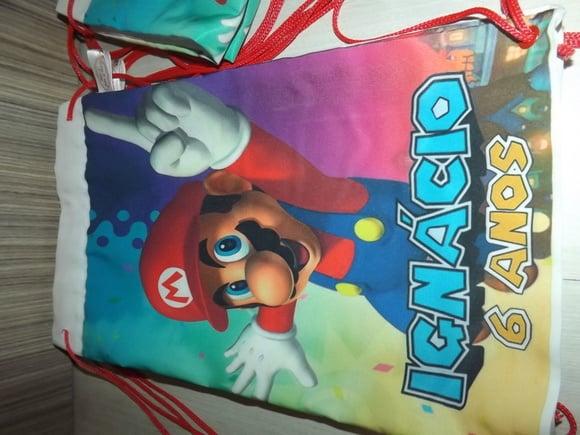 Mochila infantil Mario Bross