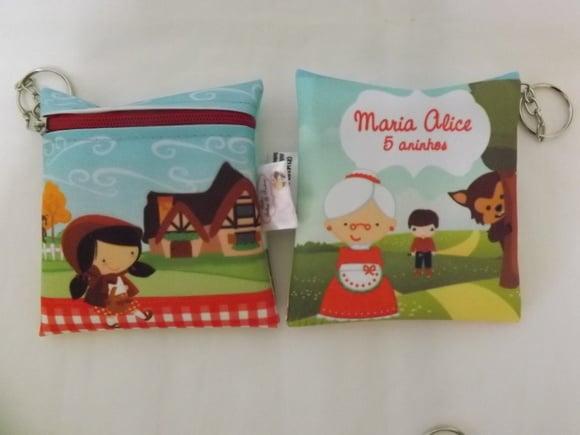 Porta Níquel Chapeuzinho Vermelho