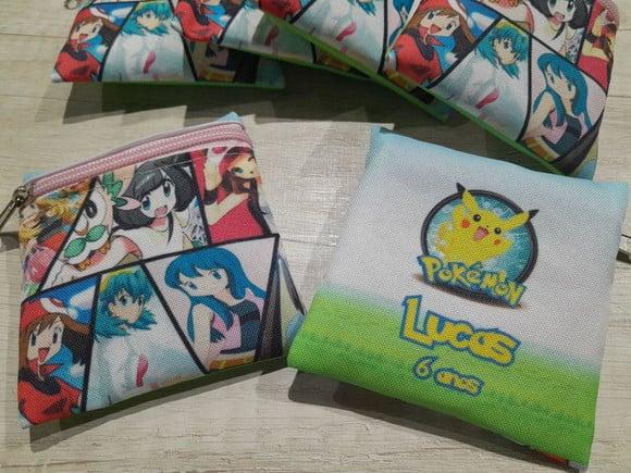 Porta Níquel Pokemon Menino