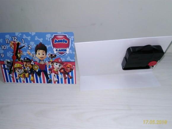 Relógio Personalizado Patrulha Canina