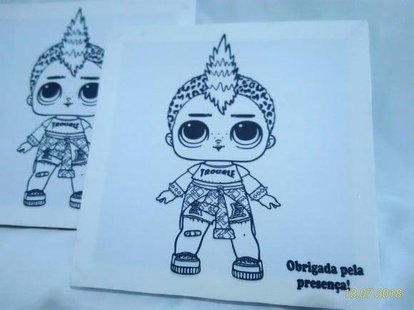 Tela de Pintura Personalizada LOL Surprise