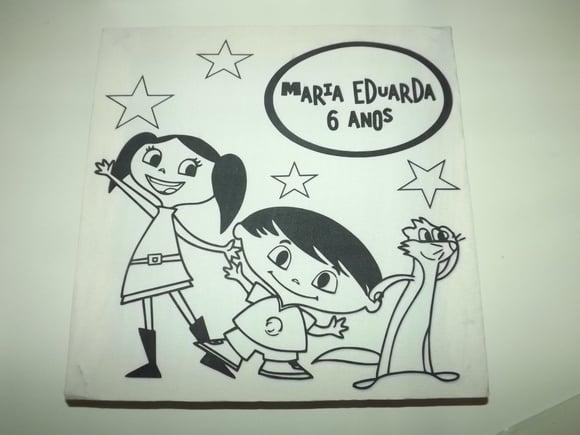 Tela de Pintura Personalizada O Show da Luna