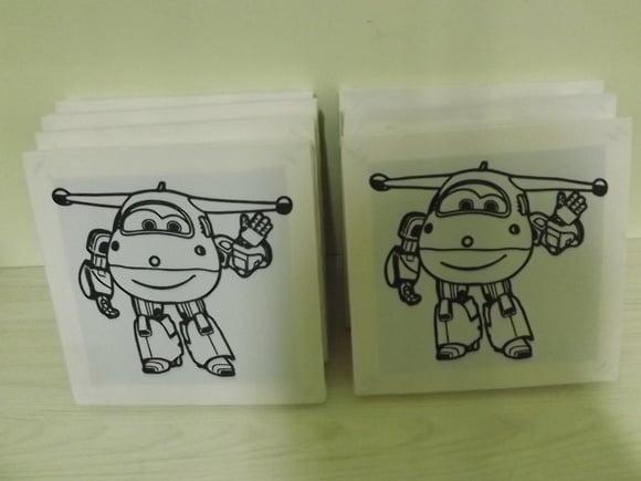 Tela de Pintura Super Wings Jett
