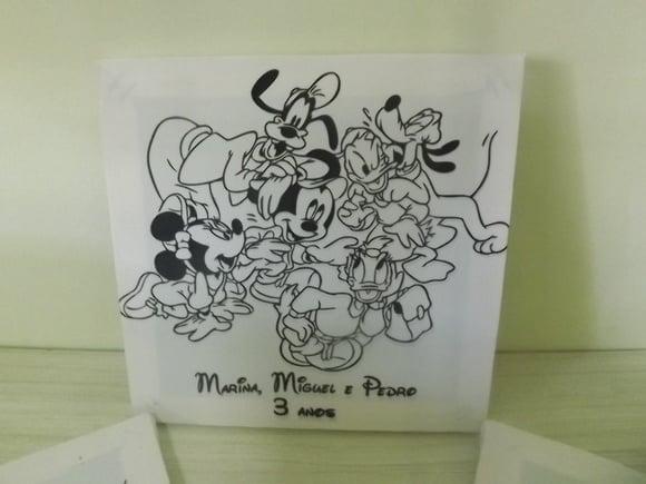 Tela de Pintura Turma do Mickey