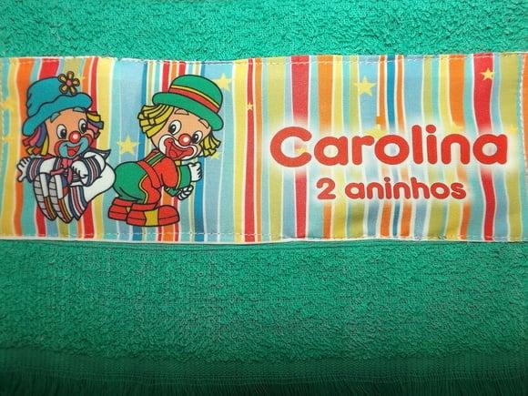 Toalhinha de mão personalizada