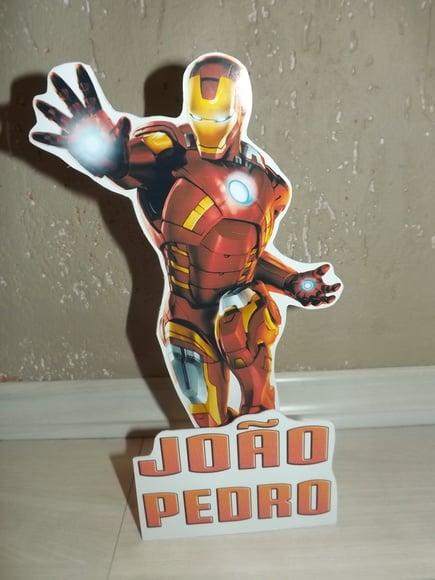 Totem Personalizado 3D - Homem de Ferro P
