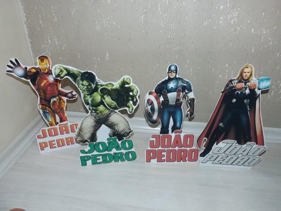 Totem Personalizado 3D - Homem de Ferro P