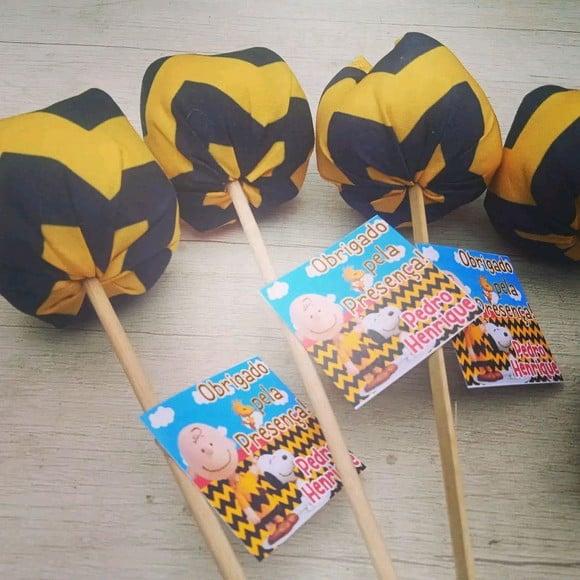Tulipas de tecido Personalizada Snoopy