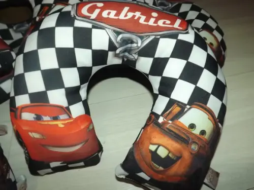 Almofada de pescoço Carros
