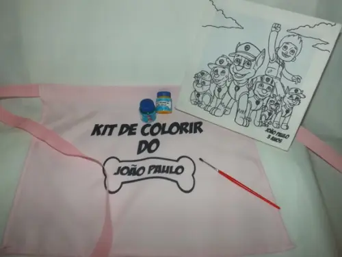 Avental Menina Patrulha Canina