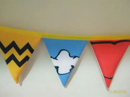 Bandeirola Personalizada Snoopy