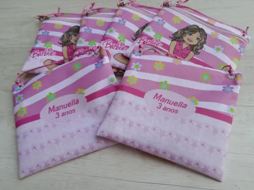 Bolsinha Barbie 2 Tira Colo