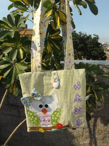 Bolsinha Personalizada Coruja