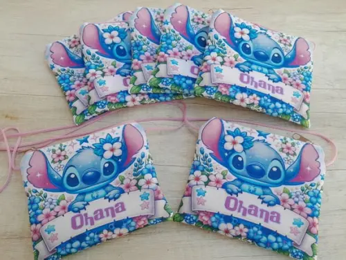 Bolsinha Stitch Tira Colo