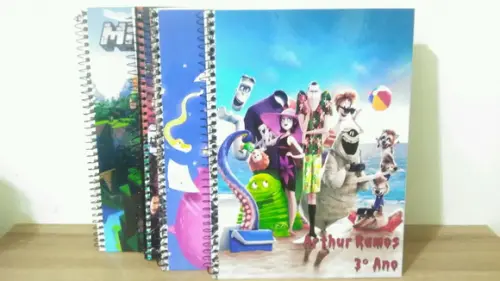 Caderno Personalizado Diversos