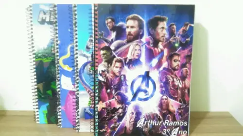 Caderno Personalizado Diversos