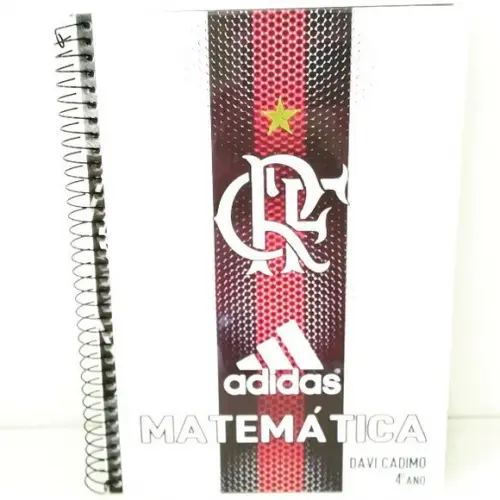 Caderno Personalizado Flamengo