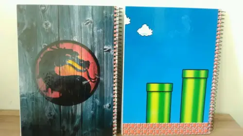 Caderno Personalizado Games