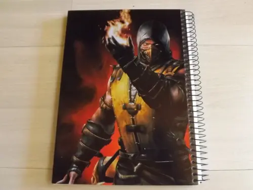 Caderno Personalizado Mortal Kombat