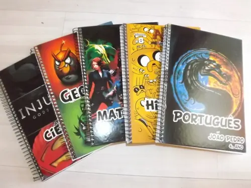 Caderno Personalizado Hora de Aventura