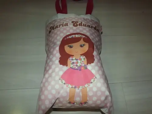 Caminha de Boneca Portátil Personalizada