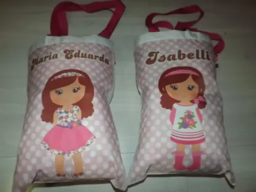 Caminha de Boneca Portátil Personalizada