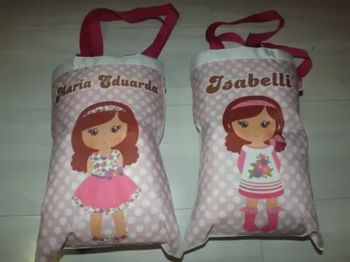Caminha de Boneca Portátil Personalizada