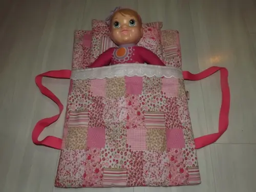 Caminha de Boneca Portátil Personalizada