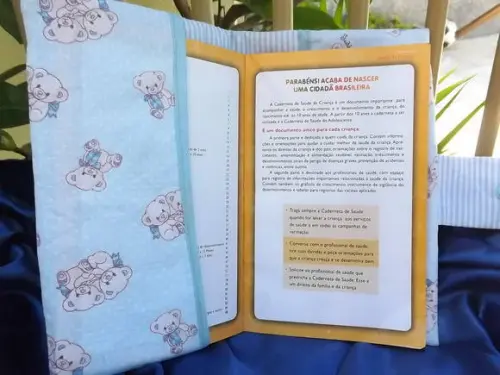 Capa caderneta de vacinação Personalizad