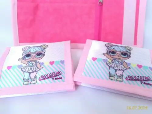 Carteira LOL SURPRISE Menina