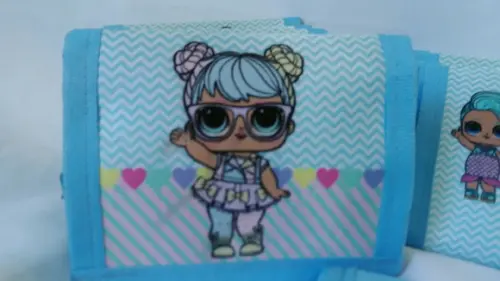 Carteira LOL SURPRISE Menina Azul