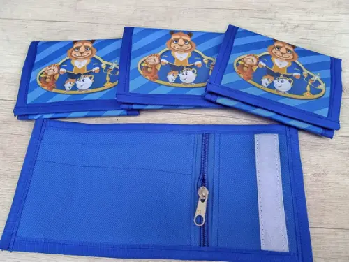 Carteira Personalizada a Bela e a Fera